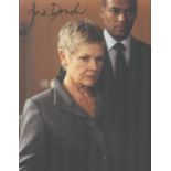 James Bond, Judi Dench signed 10x8 colour photograph. She rose to international fame as M in