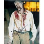 American Actor Michael Koske Signed 10x8 inch The Walking Dead Colour Photo. Signed in Black ink.