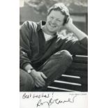 Rory Bremner signed 6x4 black and white photo. Bremner, FKC is a Scottish impressionist and