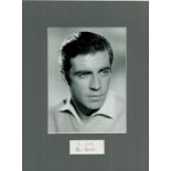 Alan Bates 16x12 overall mounted signature piece. Includes signed album page and stunning black