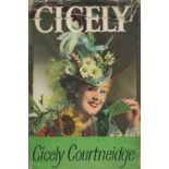 Cicely Courtneidge signed book Cicely with a pasted in note from Cicely Courtneidge. Fair