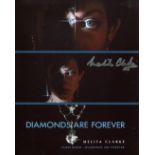007 James Bond movie Diamonds are Forever 8x10 photo signed by actress Melita Clarke. All autographs