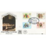 1978 Official Benham Christmas FDC BOCS6 to commemorate 50 years of King's College Cambridge