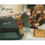 John Leeson signed K9 Dr Who 10x8 photo. Leeson (born John Francis Christopher Ducker; 16 March