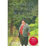 Clarissa Dickson Wright signed book Spilling The Beans. Hardback Book in Good Condition. All