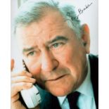 George Baker signed 10x8 colour photo. George Morris Baker, MBE (1 April 1931 - 7 October 2011)
