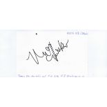 Vijay Amritraj. James Bond Octopussy actor 6x4 signature piece on white card. All autographs come