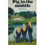 David Tree signed book Pig In The Middle. Hardback Book. Fair Condition Overall. All autographs come