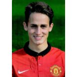 Adnan Anuzaj signed 12x8 colour photo. Januzaj is a Belgian professional footballer who plays as a