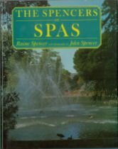 The Spencers on Spas hardback book signed by Raine Spencer and John Spencer. All autographs come