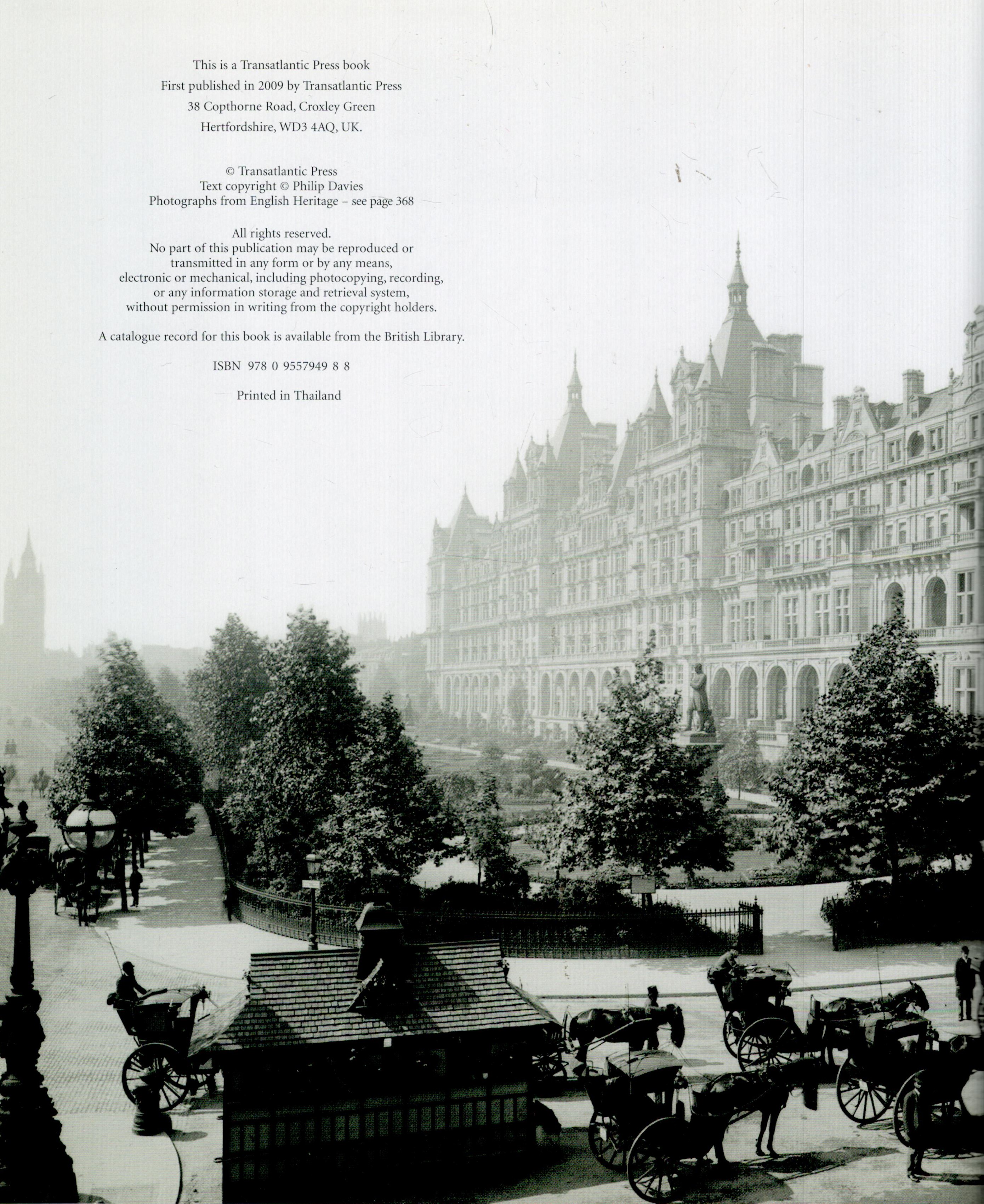 Lost London 1870 1945 by Philip Davies 2009 First Edition Hardback Book with 368 pages published - Image 3 of 3