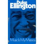 Duke Ellington Music is My Mistress by Edward Kennedy Ellington 1973 First Paperback Edition