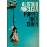 Puppet On A Chain by Alistair Maclean 1969 First Edition Hardback Book with 254 pages published by