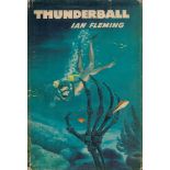 Thunderball by Ian Fleming 1961 Book Club Edition Hardback Book with 191 pages published by The Book