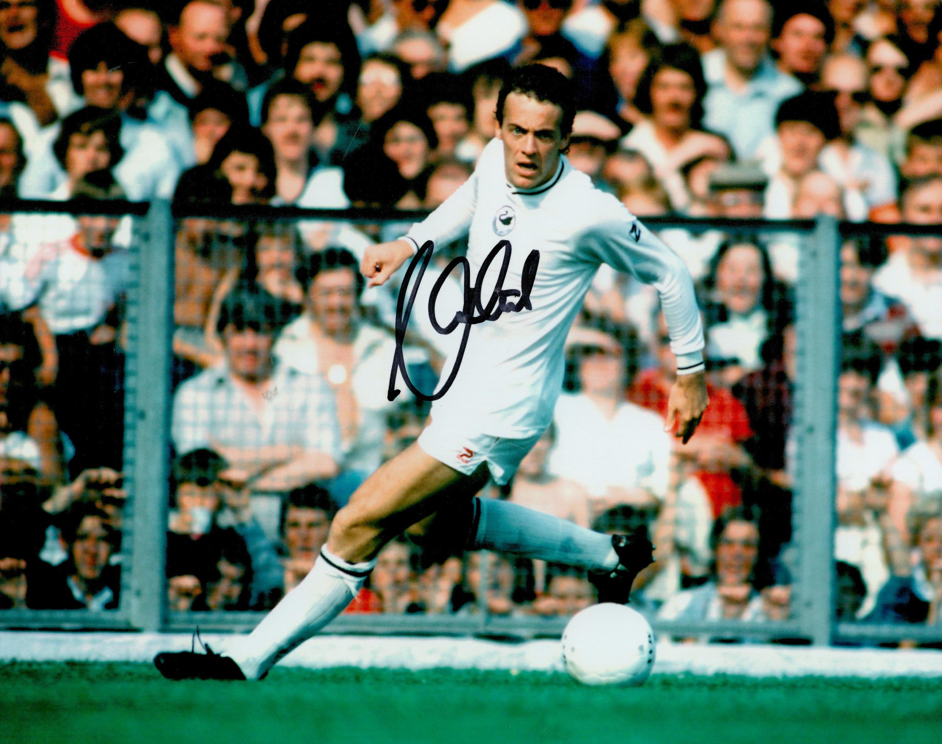 Alan Curtis former Welsh football player who played for Swansea in the 1970s. Signed 10x8 colour