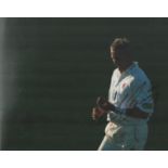 Cricket Andrew Caddick signed 10x8 colour photo pictured in action for Somerset. Good condition. All