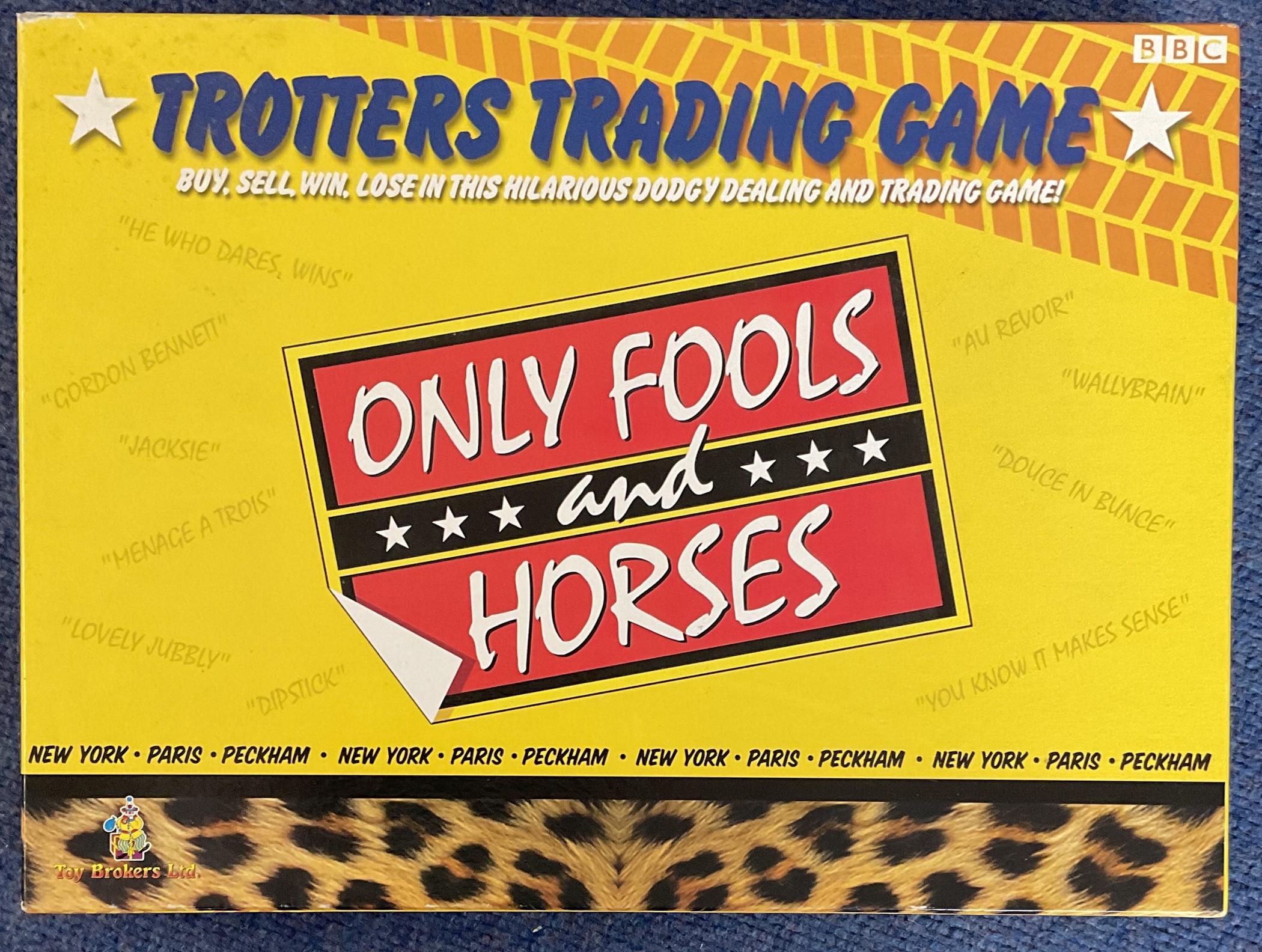 Only Fools And Horses. Trotters trading, An Hilarious dodgy dealing and treading game. Produced 1990