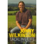 Jonny Wilkinson Signed in his own Book Titled Jonny Wilkinson -Tackling Life. A Hardback book