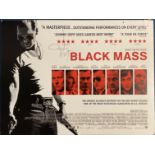 Johnny Depp Signed Black Mass Film Advertising Board Measuring 39 x 30 inches approx. Signed in