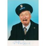On The Buses Stephen Lewis signed 6 x 4 inch colour photo from the classic TV series. Good
