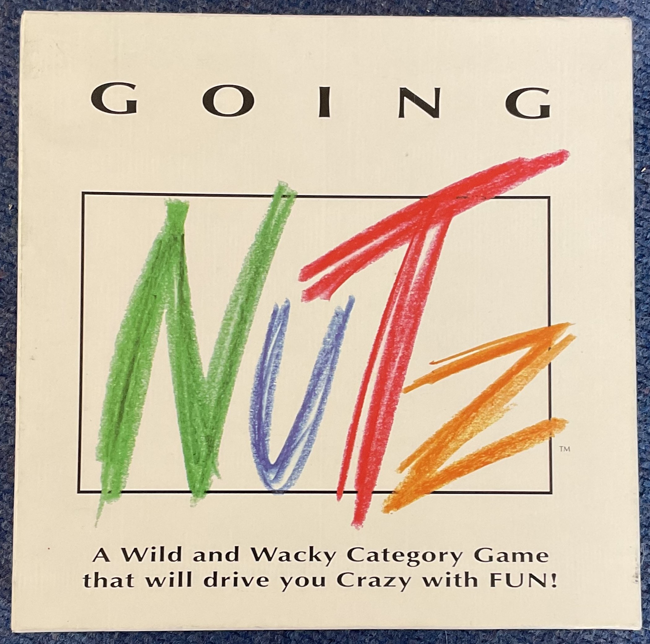 Going, A wild and wacky category Game. That will drive you crazy with Fun! Produced in 1993 in