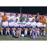 Autographed DERBY COUNTY 16 x 12 photo - Col, depicting a wonderful image showing the 1972 First