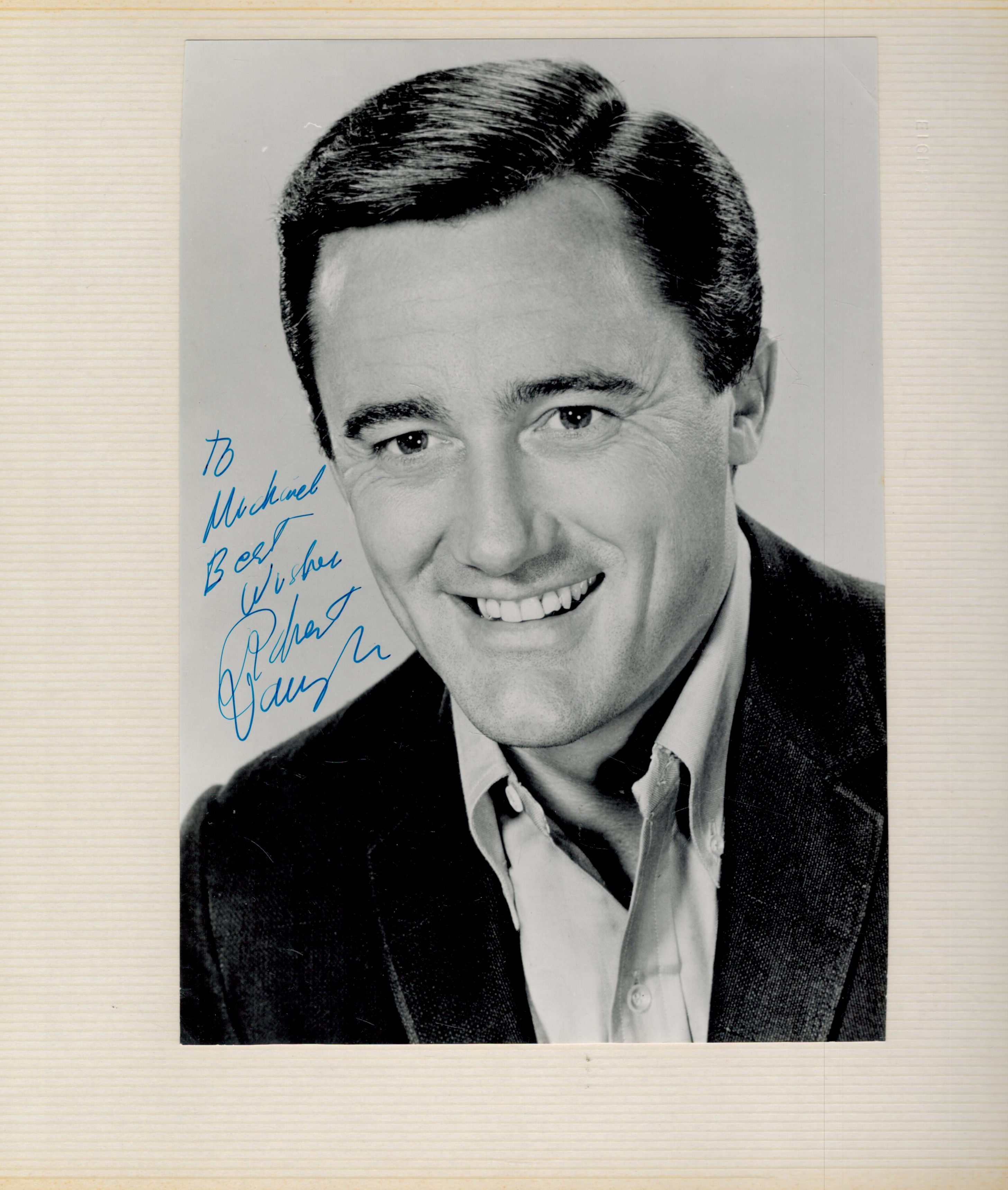 TV Film Music collection of signed photos and cards in old photo album. 100+ autographs on photos, - Image 3 of 4