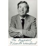 Kenneth Williams signed 6 x 4-inch b/w portrait photo to Michael. Good condition. All autographs