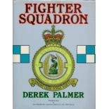 WW2 RH Jones, Ken Wilkinson, Bill Wratton and 4 Others Signed Fighter Squadron 1st Edition