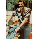 American Actor Tom Selleck Signed 6 x 4 inch Colour Photo. Signed in black ink. Good Condition. Good