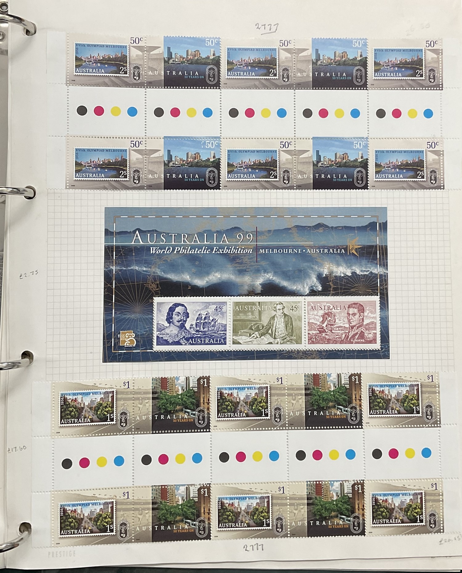 Australia used and mint modern commemorative stamp collection housed in green album. We combine