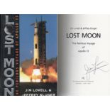 Apollo 13 - James Lovell. Hardback copy of Lovell's autobiography, 'Lost Moon'. Good condition.