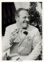 Terry Thomas signed 7 x 5 inch b/w portrait photo. Good condition. All autographs come with a