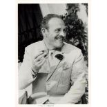 Terry Thomas signed 7 x 5 inch b/w portrait photo. Good condition. All autographs come with a