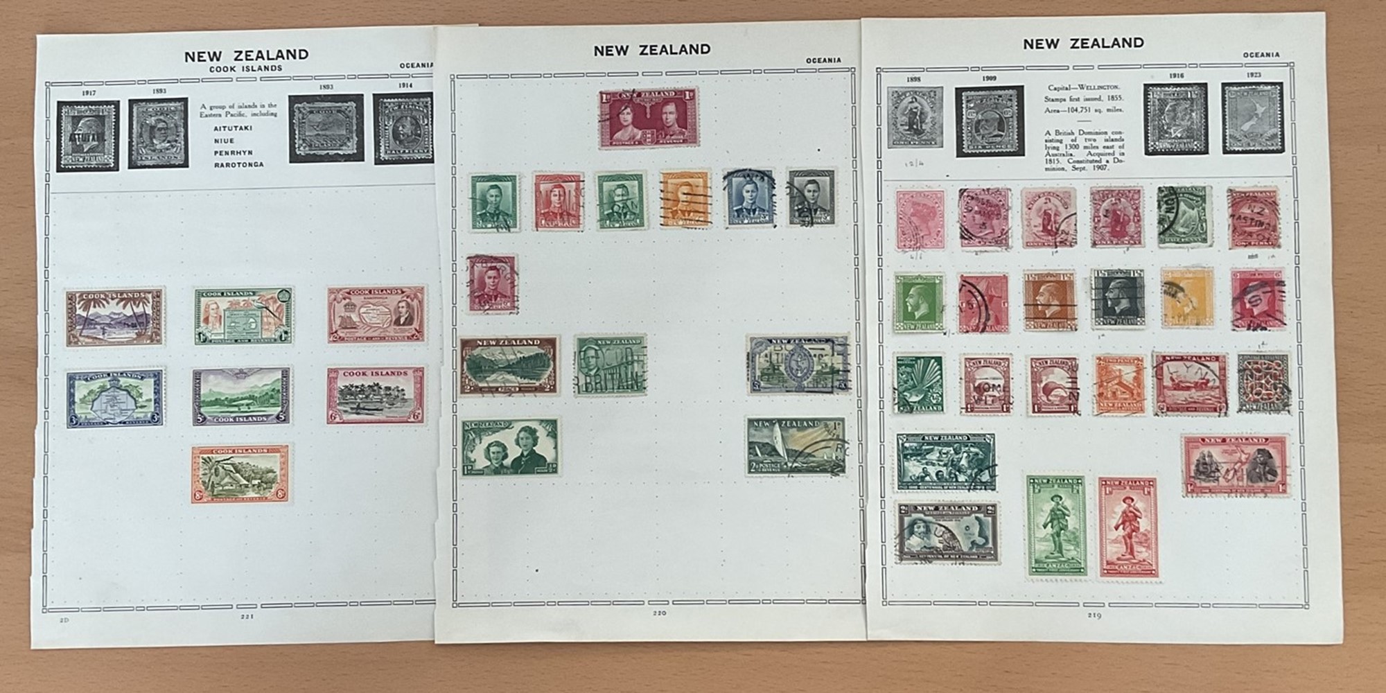 New Zealand 3 stamp sheets. We combine postage on multiple winning lots and can ship worldwide. UK