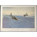 WW2 2 Signed Simon Smith Colour Print Titled Little Friends 50 of 500 Signed by The Artist Plus