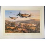 WW2 5 Signed Nicolas Trudgian Colour Print Titled September Victory Proof Edition 608 of 1000 Signed