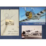 WW2 Collection 2 x Aviation Calendars Plus Unsigned Photo of Low Flying Spitfire Calendars are