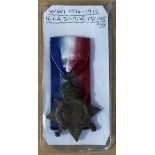 WW1 1914-15 Star Awarded to Private Oswald Allred (24665) Who Served with 11th Battalion, Manchester
