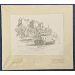 WW2 5 Signed Colditz- Under New Management Black and White 5/200 Print by Nicolas Trudgian. Print is