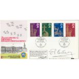 Sir Edmund Hillary signed Benham 1978 Coronation FDC BOCS3. Good condition. All autographs come with