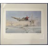 WW2 2 Signed Harley Copic Colour Print Titled Rat Catchers 18 of 1000 Signed by The Artist, Pierre