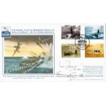 VC winners Ian Fraser VC and Tommy Gould VC signed 2001 Internet Stamps Submarine FDC. Good