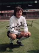 Autographed Roy Mcfarland 8 X 6 Photo - Col, Depicting The Derby County Captain and Centre-Half