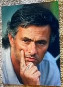 Football Jose Mourinho signed 6 x 4 inch colour portrait photo. Good Condition. All autographs