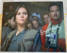Star Wars Benjamin Hartley signed 10 x 8 inch colour photo. Good Condition. All autographs come with