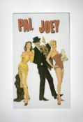 Pal Joey Colour Magazine Cutting, Mounted to an overall size of 13 x 9 inches approx. Good