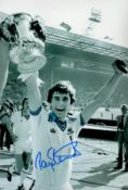 West Ham Legend Ray Stewart Signed 12x8 inch Colourised Photo. Signed in blue ink. Good Condition.