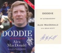 Autographed Alex Macdonald Book, P/B - Doddie, Nicely Signed To The Title Page In Blue Biro Pen.