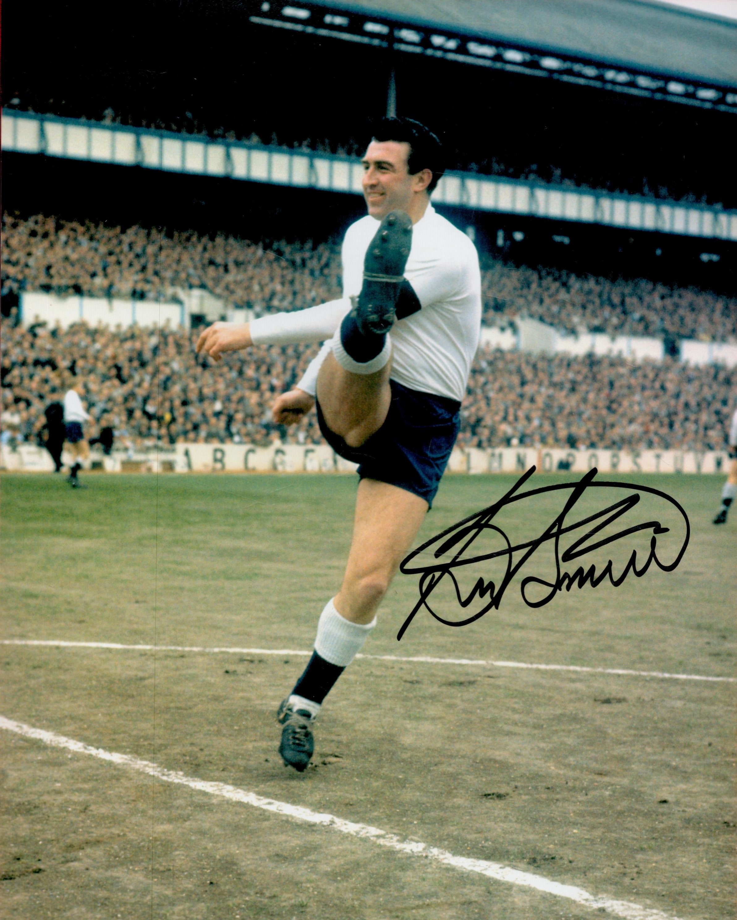 Bobby Smith, Tottenham Hotspur Legend, 10x8 inch Signed Photo. Good condition. All autographs come